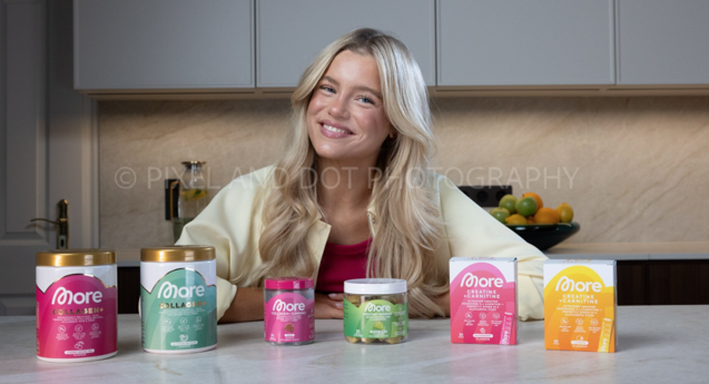 Emma mit Collagen+, Collagen+ Gummies, Creatine+ Gummies und Creatine + Carnitine Sticks